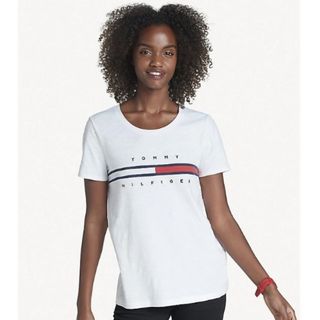 トミーヒルフィガー(TOMMY HILFIGER)の【 TOMMY HILFIGER 】ESSENTIAL FLAG T-SHIRT(Tシャツ(半袖/袖なし))