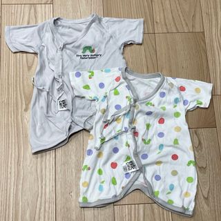 ベビーザラス(BABiESRUS)のベビー　長肌着　はらぺこあおむし　50〜60サイズ(肌着/下着)