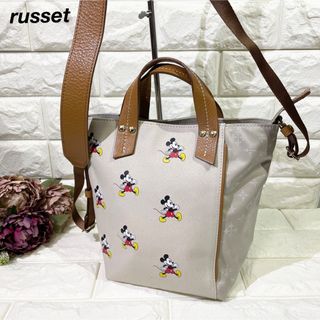 ラシット(Russet)の【美品✨完売品】russet ラシットDisneyダブルフェイスショルダーバッグ(ショルダーバッグ)