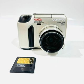 スマートメディア付き【A164】CAMEDIA C-720 Ultra Zoom(コンパクトデジタルカメラ)