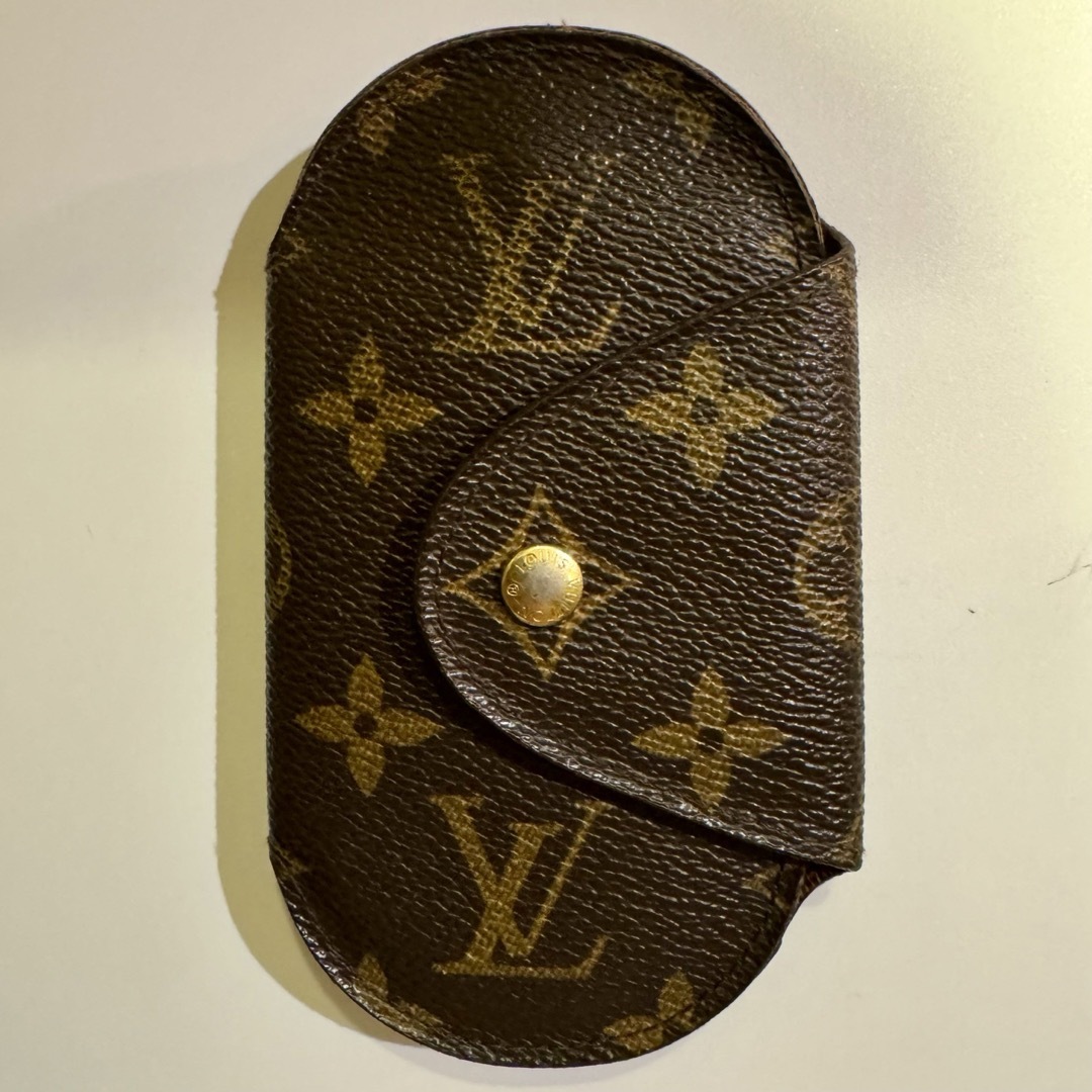 LOUIS VUITTON(ルイヴィトン)の希少 正規 ルイ ヴィトン モノグラム キーケース 鍵 カードケース ポー頭 メンズのファッション小物(キーケース)の商品写真