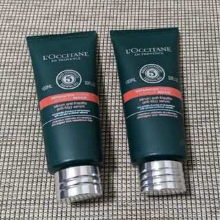 L'OCCITANE - ロクシタン ファイブハーブス リペアリングヘアミルクセラム100ml　×２本