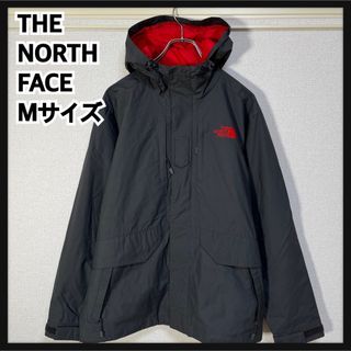 ザノースフェイス(THE NORTH FACE)の【ノースフェイス】マウンテンパーカー　グレー赤刺繍　ワンポイントロゴ2R(マウンテンパーカー)