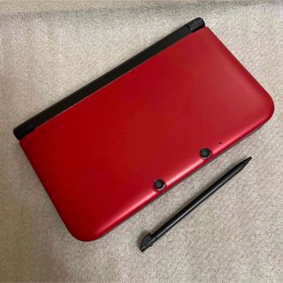 ニンテンドー3DS(ニンテンドー3DS)のニンテンドー3DS LL レッド×ブラック　ポケモンバンク・ポケムーバー(携帯用ゲーム機本体)