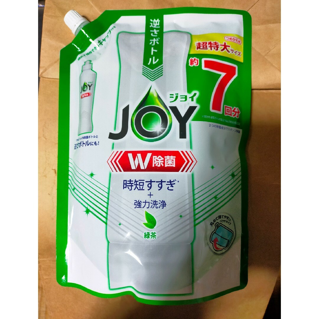 ジョイ　食器用洗剤　緑茶　詰め替え用 インテリア/住まい/日用品のキッチン/食器(その他)の商品写真