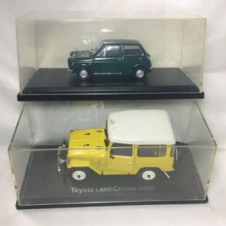 トヨタ ランドクルーザー & ホンダ N360 1/43 アシェット 国産名車(ミニカー)