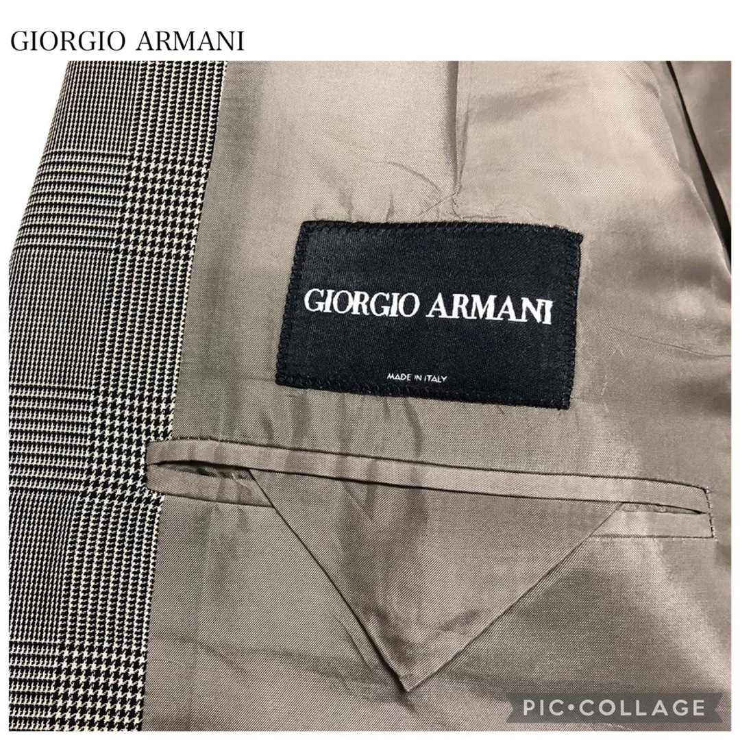 Giorgio Armani(ジョルジオアルマーニ)の【お値打ち価格！美品】春夏向けサマージャケット　ジョルジオアルマーニ メンズのジャケット/アウター(テーラードジャケット)の商品写真