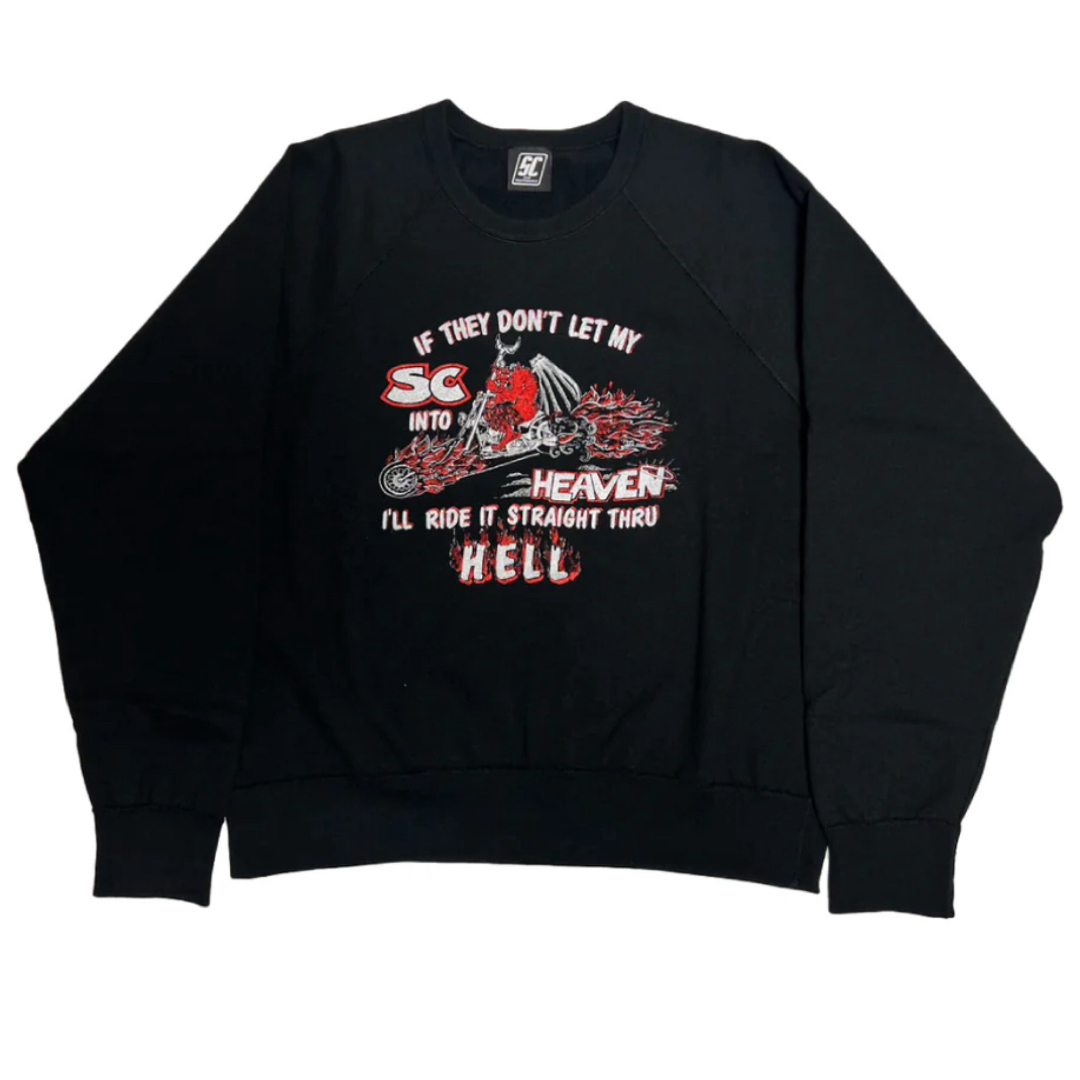 TENDERLOIN(テンダーロイン)のキムタク着 Subculture DEVIL CREW NECK SWEAT メンズのトップス(スウェット)の商品写真