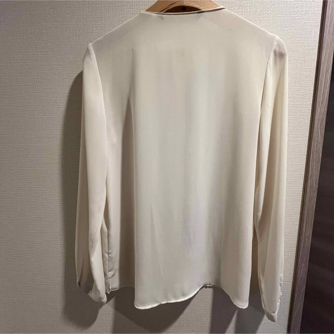 ZARA(ザラ)のZARA ザラ　シフォンリボンブラウス レディースのトップス(シャツ/ブラウス(長袖/七分))の商品写真