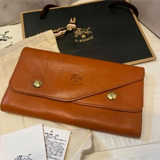 イルビゾンテ(IL BISONTE)の61600円　イルビゾンテ　ダブルフラップ長財布　ヤキヌメ(長財布)