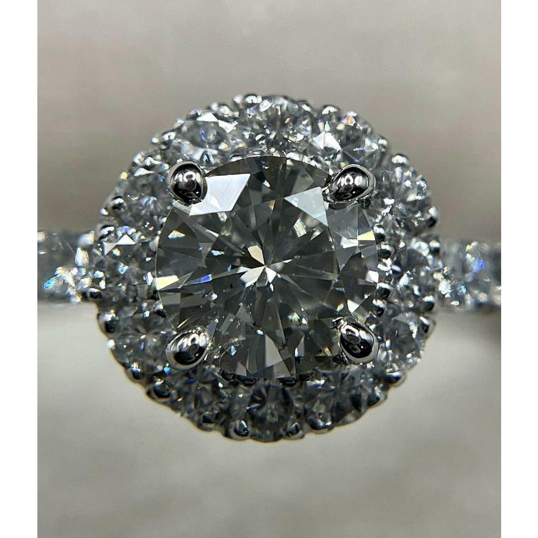 JC165★最高級 ダイヤモンド1.024ct プラチナ リング レディースのアクセサリー(リング(指輪))の商品写真