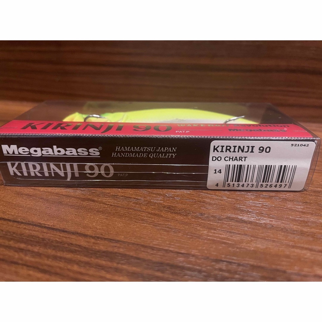 Megabass(メガバス)のメガバス シーバスルアー キリンジ 90 どチャート スポーツ/アウトドアのフィッシング(ルアー用品)の商品写真