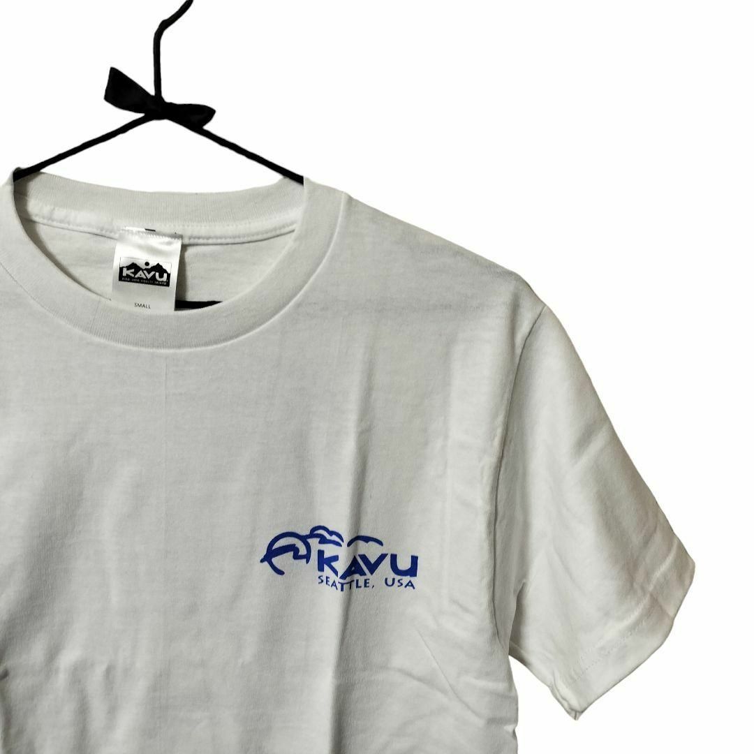 KAVU(カブー)の【新品】KAVU レイニアTee メンズS ホワイト メンズのトップス(Tシャツ/カットソー(半袖/袖なし))の商品写真