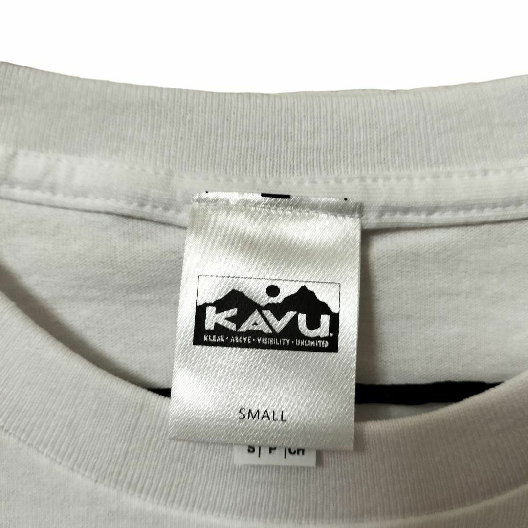 KAVU(カブー)の【新品】KAVU レイニアTee メンズS ホワイト メンズのトップス(Tシャツ/カットソー(半袖/袖なし))の商品写真