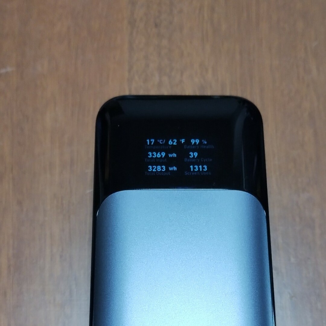 Anker(アンカー)のAnker 737 Power Bank (PowerCore 24000) スマホ/家電/カメラのスマートフォン/携帯電話(バッテリー/充電器)の商品写真