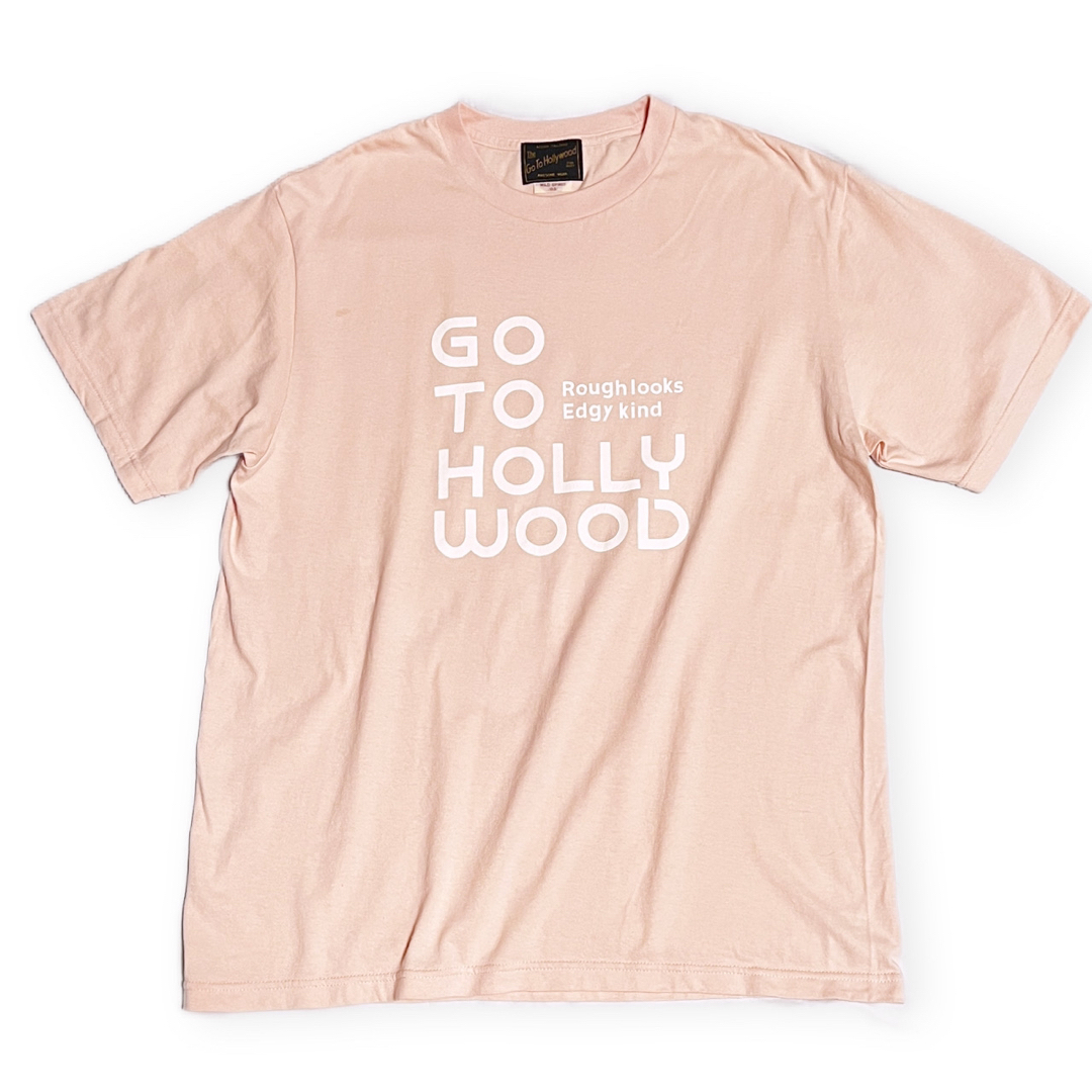 GO TO HOLLYWOOD(ゴートゥーハリウッド)の【美品】2022SS ゴートゥハリウッド 天竺GTHコマーシャルTシャツ ロゴT レディースのトップス(Tシャツ(半袖/袖なし))の商品写真