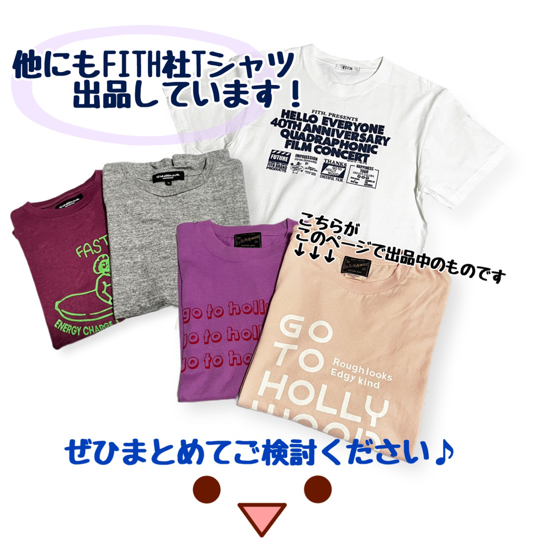 GO TO HOLLYWOOD(ゴートゥーハリウッド)の【美品】2022SS ゴートゥハリウッド 天竺GTHコマーシャルTシャツ ロゴT レディースのトップス(Tシャツ(半袖/袖なし))の商品写真