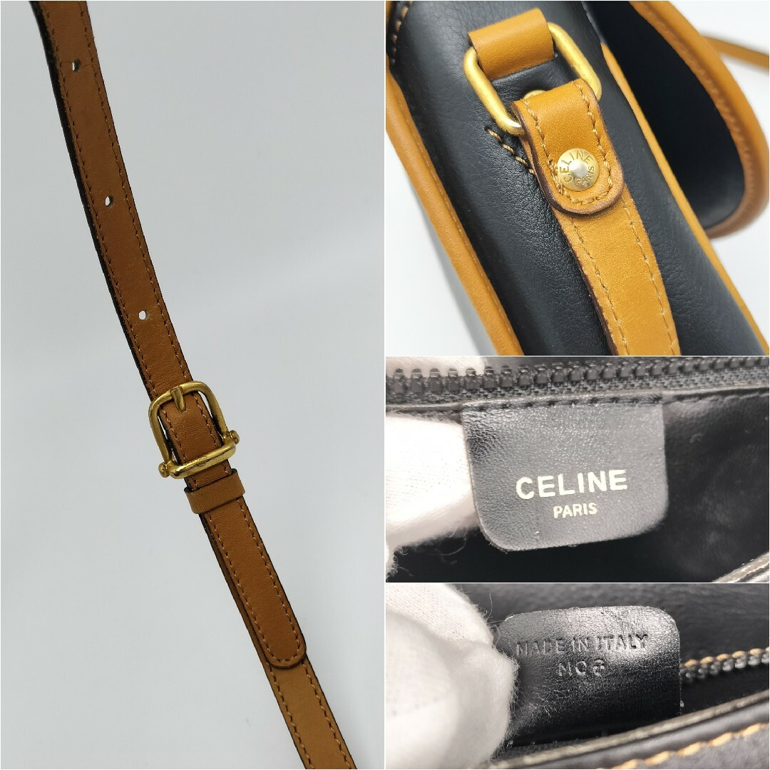 celine(セリーヌ)の極美品✨セリーヌ　ショルダーバッグ　レザー レディースのバッグ(ショルダーバッグ)の商品写真