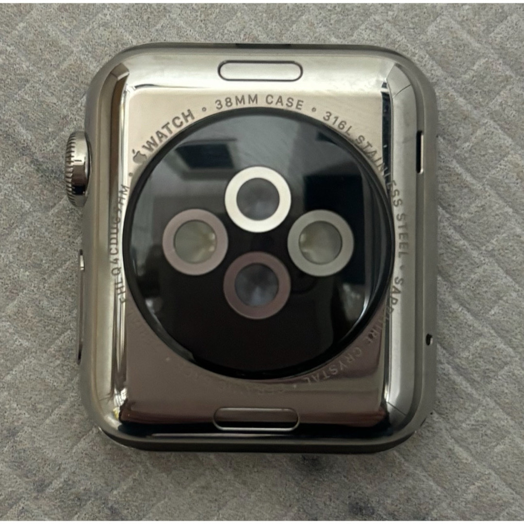 Apple Watch(アップルウォッチ)のアップルウォッチ　38mmサイズ　Apple Watch 本体 メンズの時計(腕時計(デジタル))の商品写真