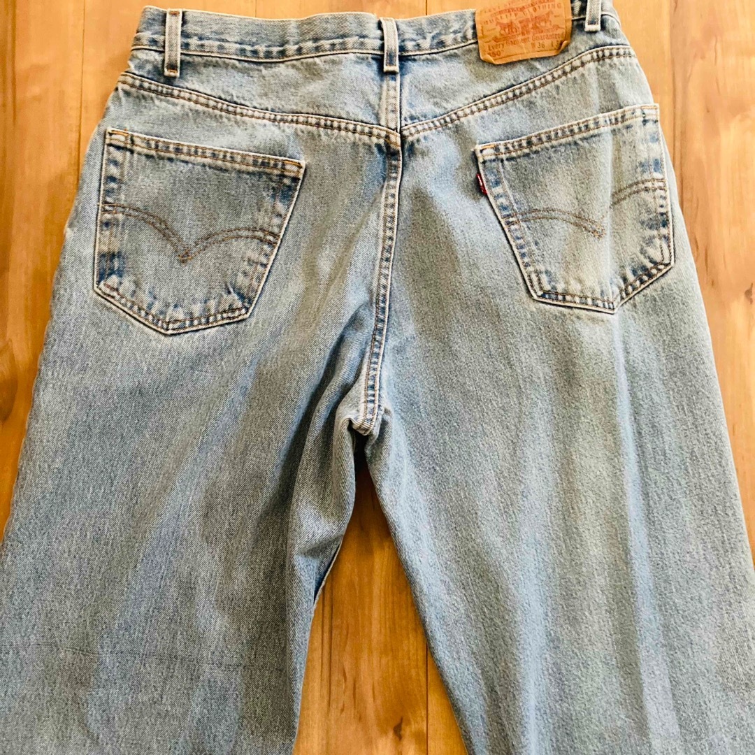 Levi's(リーバイス)の90s メキシコ製 リーバイス550 バギー テーパードデニム ジーンズ メンズのパンツ(デニム/ジーンズ)の商品写真