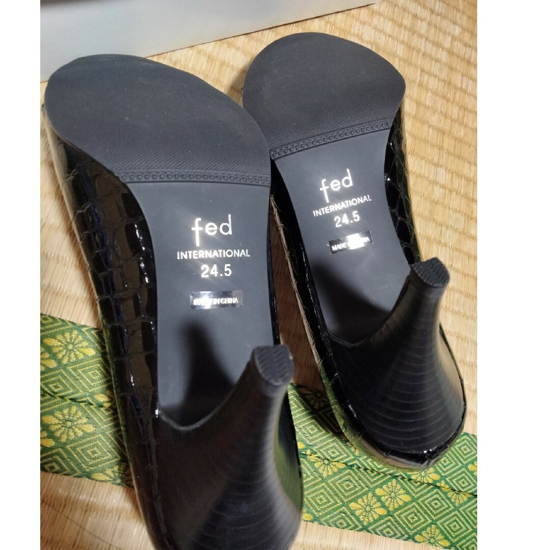 fed international　24.5  ハイヒール　パンプス レディースの靴/シューズ(ハイヒール/パンプス)の商品写真