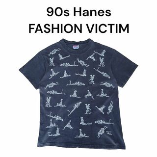 ヘインズ(Hanes)の90sHanes　FASHION VICTIM スカル48手 四十八手 ヘインズ(Tシャツ/カットソー(半袖/袖なし))