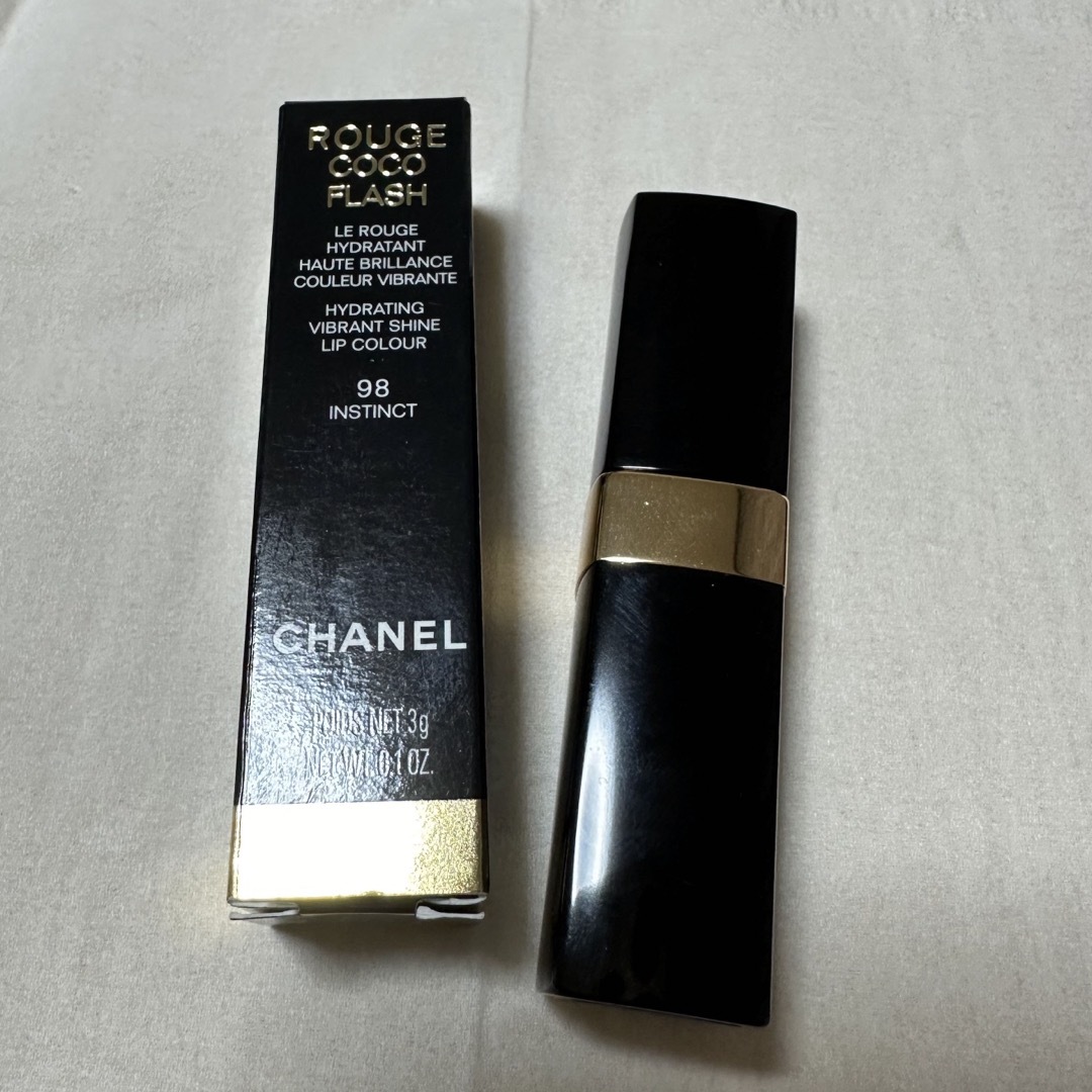 CHANEL(シャネル)の美品🩷CHANEL ルージュココフラッシュ98 コスメ/美容のベースメイク/化粧品(口紅)の商品写真