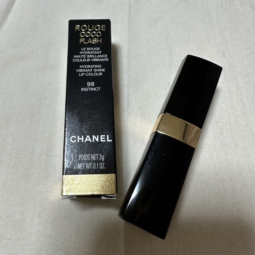 CHANEL(シャネル)の美品🩷CHANEL ルージュココフラッシュ98 コスメ/美容のベースメイク/化粧品(口紅)の商品写真