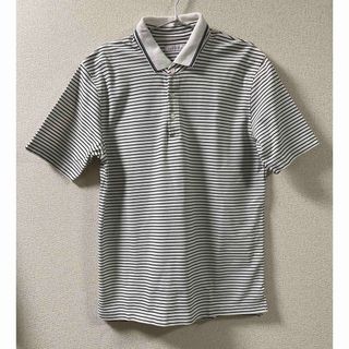 ユナイテッドアローズグリーンレーベルリラクシング(UNITED ARROWS green label relaxing)の【極美品】ユナイテッドアローズ ボーダー ポロシャツ(ポロシャツ)