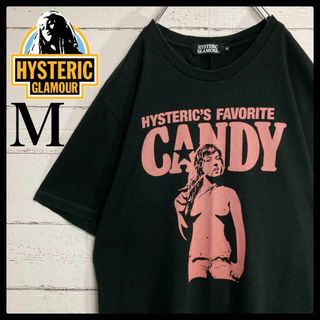 ヒステリックグラマー(HYSTERIC GLAMOUR)の【希少モデル】ヒステリックグラマー☆ヒスガール Tシャツ 入手困難 即完売 黒(Tシャツ/カットソー(半袖/袖なし))