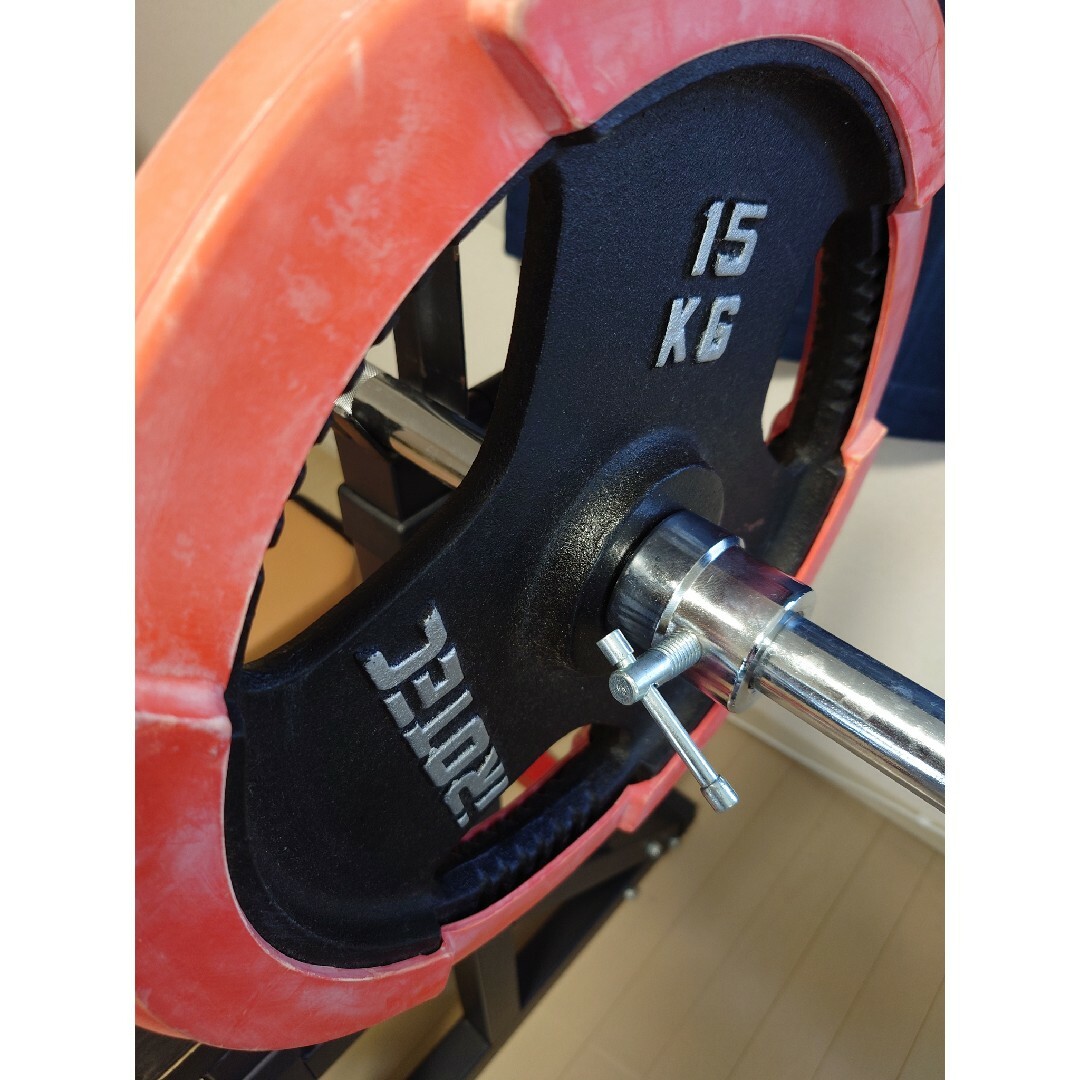 ベンチプレス　100kg　セット　バーベル　ダンベル　筋トレ スポーツ/アウトドアのトレーニング/エクササイズ(トレーニング用品)の商品写真