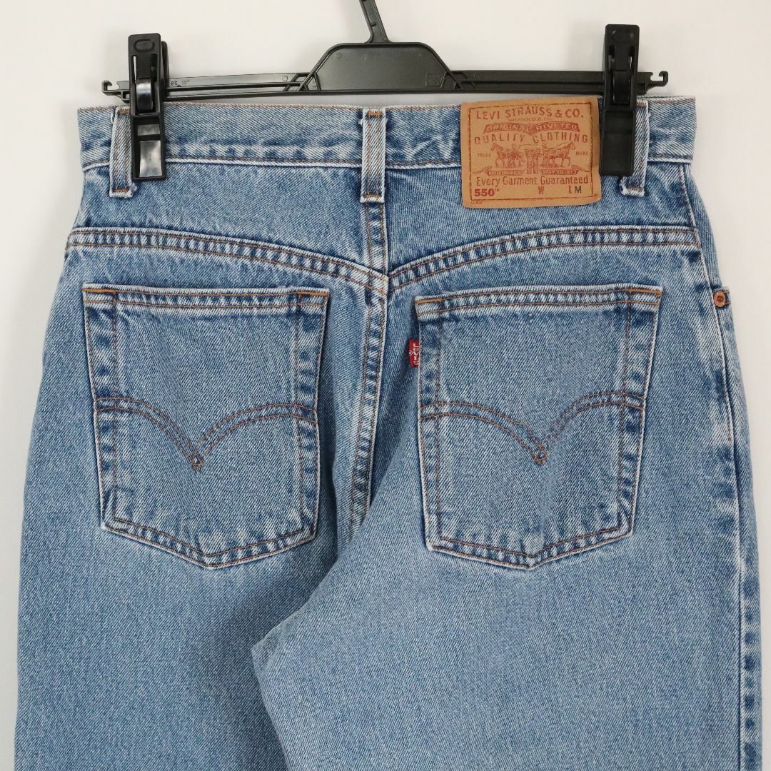 Levi's(リーバイス)の【メキシコ製】リーバイス550／デニムパンツ　ワイドテーパード　水色　90s メンズのパンツ(デニム/ジーンズ)の商品写真