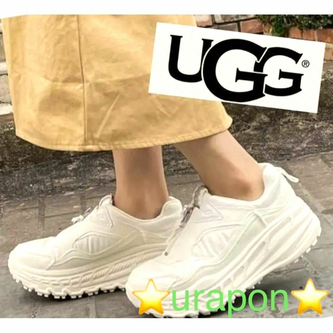 UGG(アグ)の激レア・入手困難✨⑧超美品✨24.5cm✨UGG✨CA805✨Zip✨厚底 24 レディースの靴/シューズ(スニーカー)の商品写真