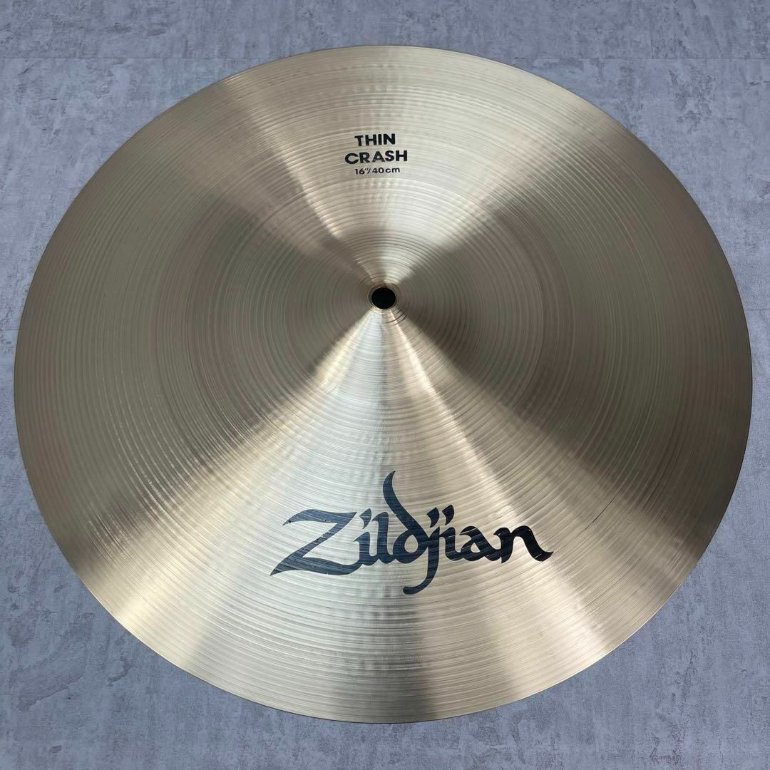 Zildjian(ジルジャン)の打痕なし 未使用級 Zildjian シンバル THIN CRASH 16インチ 楽器のドラム(シンバル)の商品写真