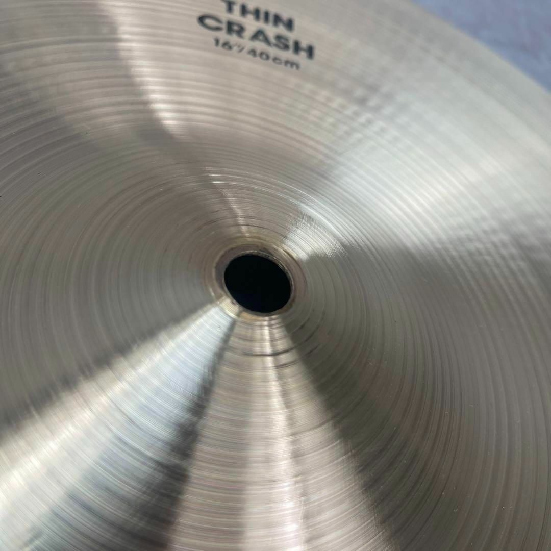 Zildjian(ジルジャン)の打痕なし 未使用級 Zildjian シンバル THIN CRASH 16インチ 楽器のドラム(シンバル)の商品写真