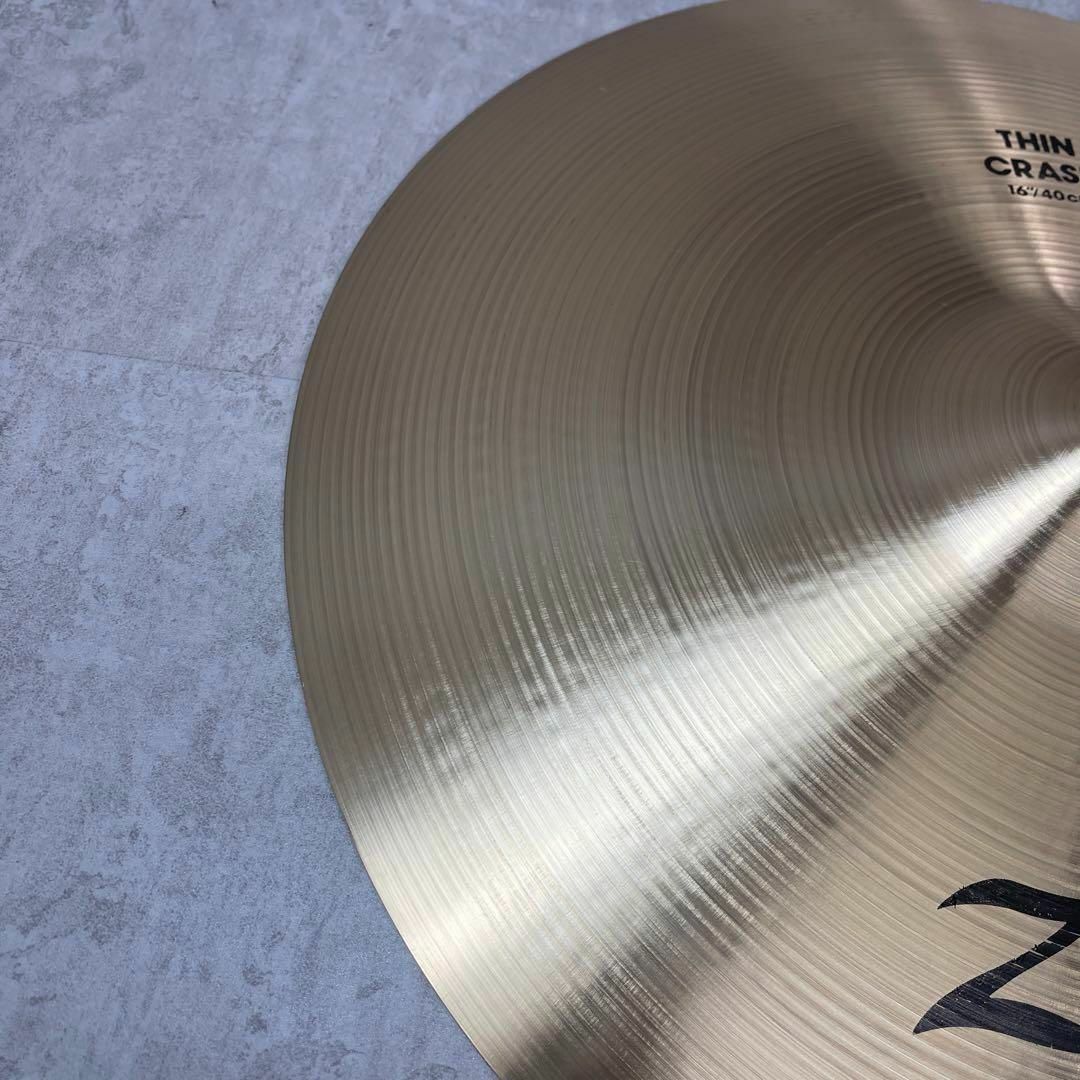 Zildjian(ジルジャン)の打痕なし 未使用級 Zildjian シンバル THIN CRASH 16インチ 楽器のドラム(シンバル)の商品写真
