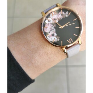 オリビアバートン(OLIVIA BURTON)のオリビアバートン 素敵なお花柄腕時計 フェイ◯ー好きに　言うてそこまで使い込ま…(腕時計)