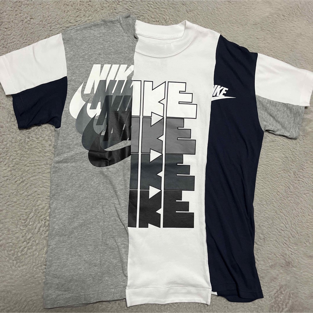 sacai(サカイ)のsacai × NIKE HYBRID 再構築　ハイブリッド　tee tシャツ メンズのトップス(Tシャツ/カットソー(半袖/袖なし))の商品写真