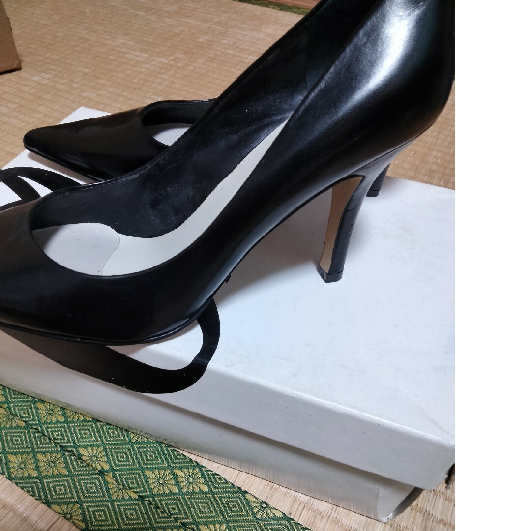 NINE WEST(ナインウエスト)のNINE WEST 6 1/2  ブラック 24.5cm レディースの靴/シューズ(ハイヒール/パンプス)の商品写真