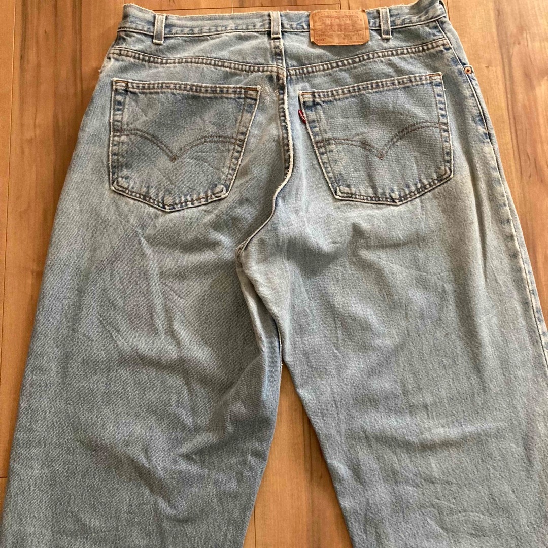 Levi's(リーバイス)のUSA製 90s リーバイス560 バギー テーパードデニム ジーンズ メンズのパンツ(デニム/ジーンズ)の商品写真