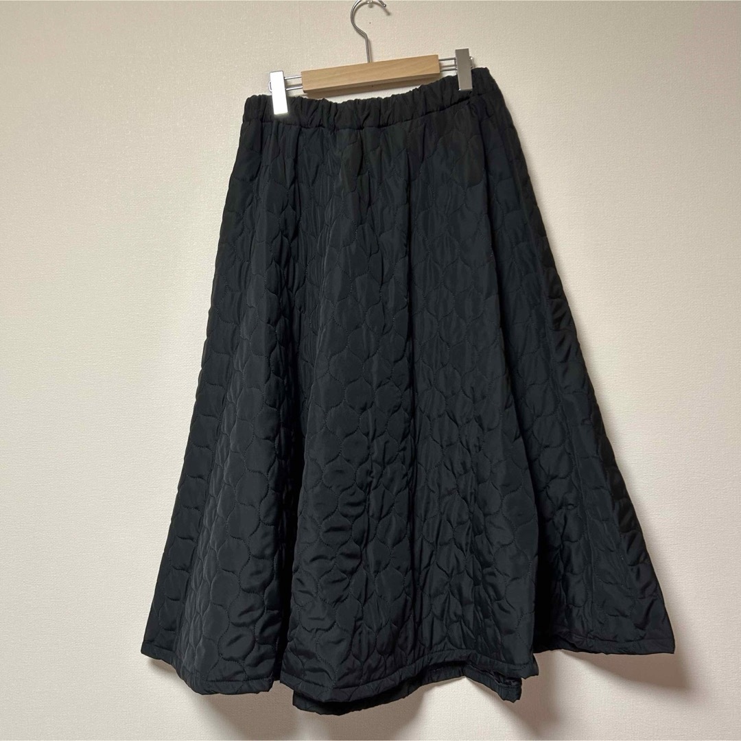 しまむら(シマムラ)のしまむら♡FLASH BLUE キルティングロングスカート レディースのスカート(ロングスカート)の商品写真