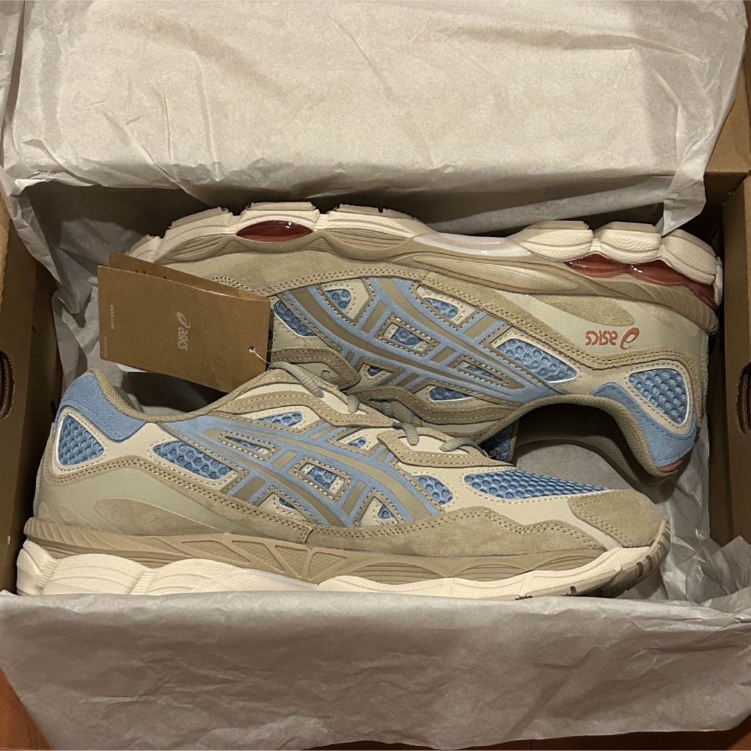 asics(アシックス)のAsics Gel-NYC "Harbor Blue/Wood Crepe" メンズの靴/シューズ(スニーカー)の商品写真