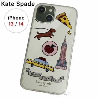 ケイトスペードニューヨーク(kate spade new york)の【ケイトスペード】NYシティ iPhone13 iPhone14 対応ケース(iPhoneケース)