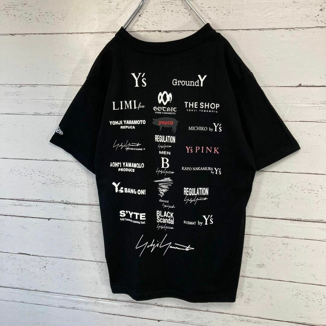 Yohji Yamamoto(ヨウジヤマモト)の【超人気モデル】ヨウジヤマモト×ニューエラ☆限定コラボ Tシャツ 入手困難 メンズのトップス(Tシャツ/カットソー(半袖/袖なし))の商品写真