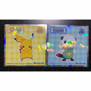 ポケモン - ポケモン　ウエハースチョコ　ピカチュウ・ミジュマル