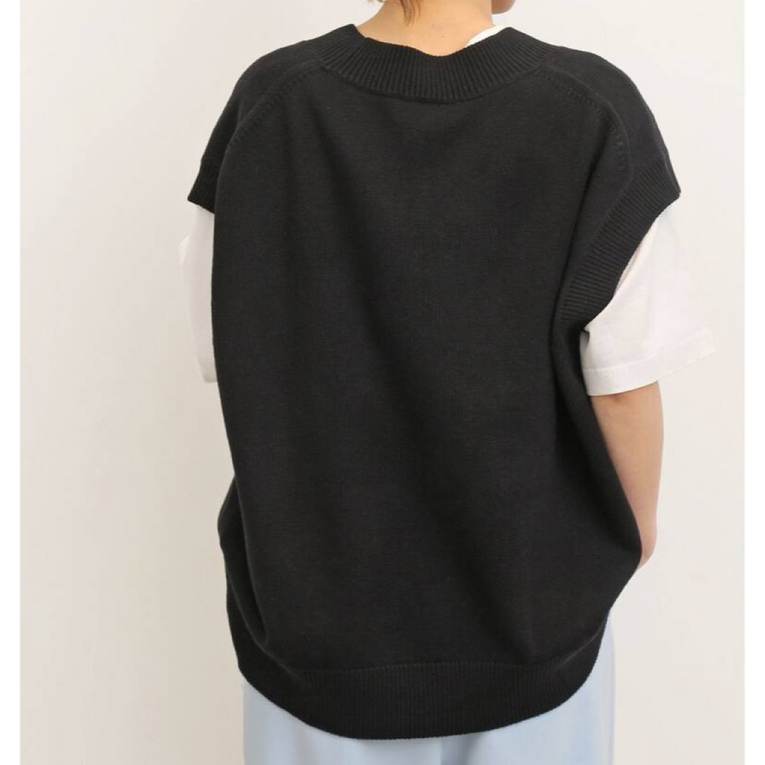 L'Appartement DEUXIEME CLASSE(アパルトモンドゥーズィエムクラス)のsari様専用【STUDIO NICHOLSON】KNIT VEST レディースのトップス(ニット/セーター)の商品写真