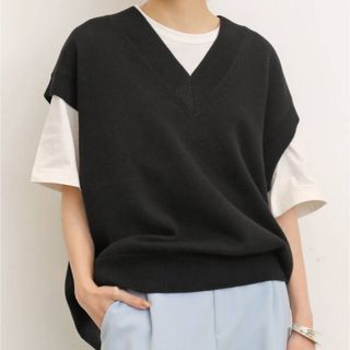 【STUDIO NICHOLSON/スタジオニコルソン】KNIT VEST