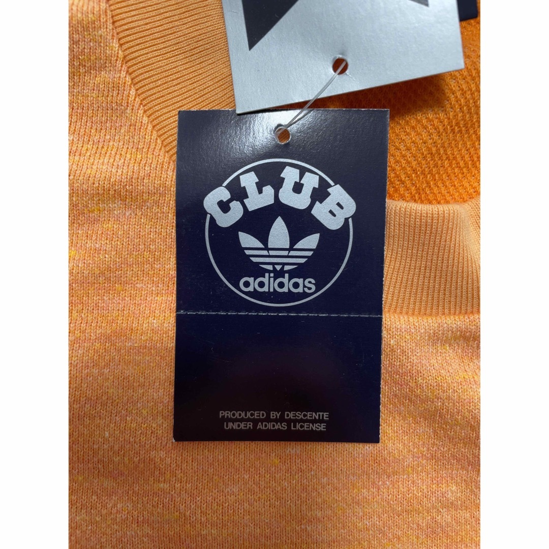 adidas(アディダス)の80s『CLUB adidas』半袖スウェット　デッドストック　デサント製 メンズのトップス(Tシャツ/カットソー(半袖/袖なし))の商品写真