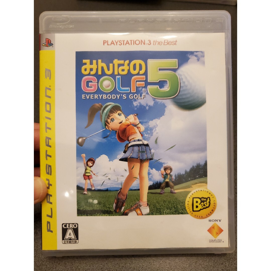 みんなのGOLF 5（PLAYSTATION 3 the Best） エンタメ/ホビーのゲームソフト/ゲーム機本体(家庭用ゲームソフト)の商品写真