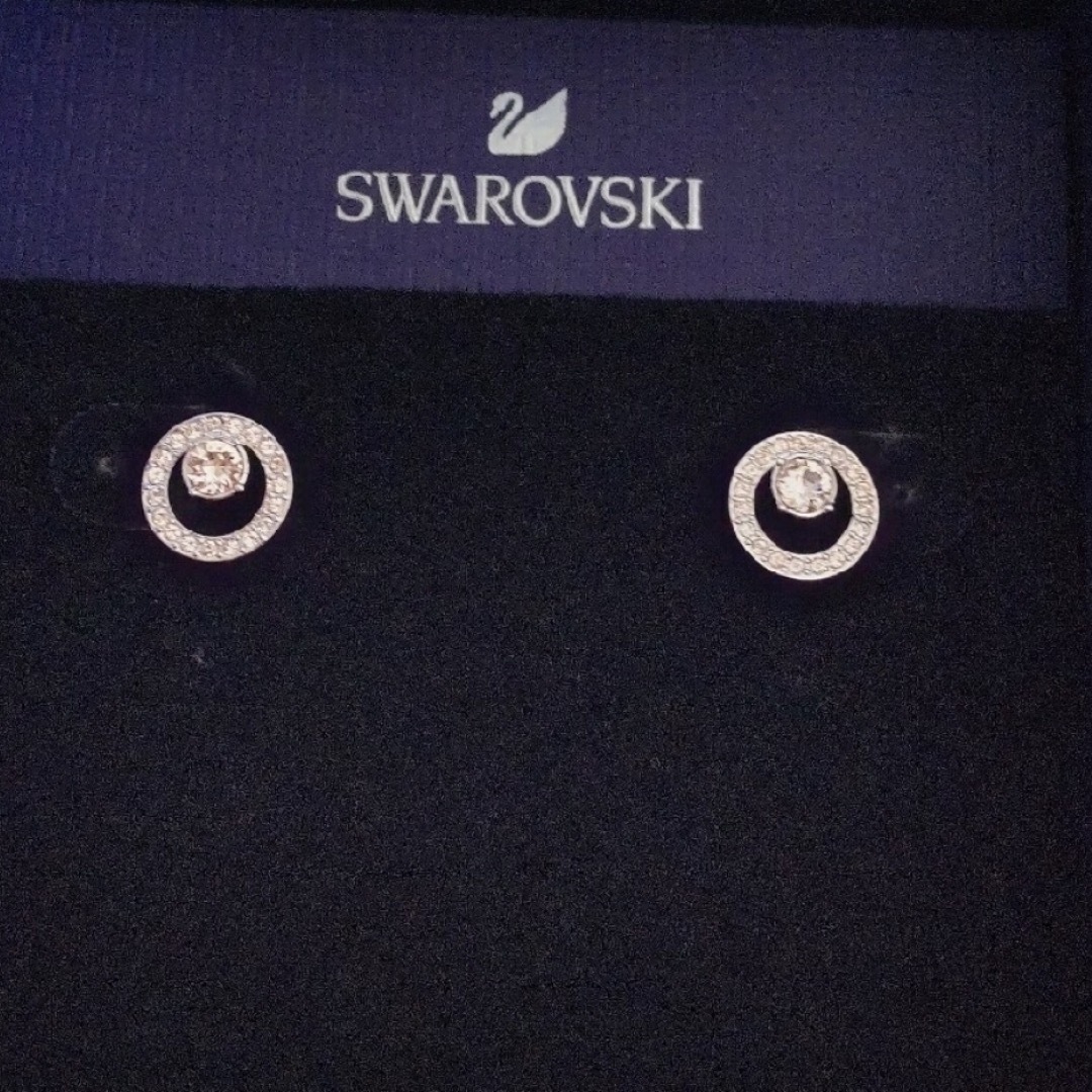 SWAROVSKI(スワロフスキー)のスワロフスキーピアス ハンドメイドのアクセサリー(ピアス)の商品写真
